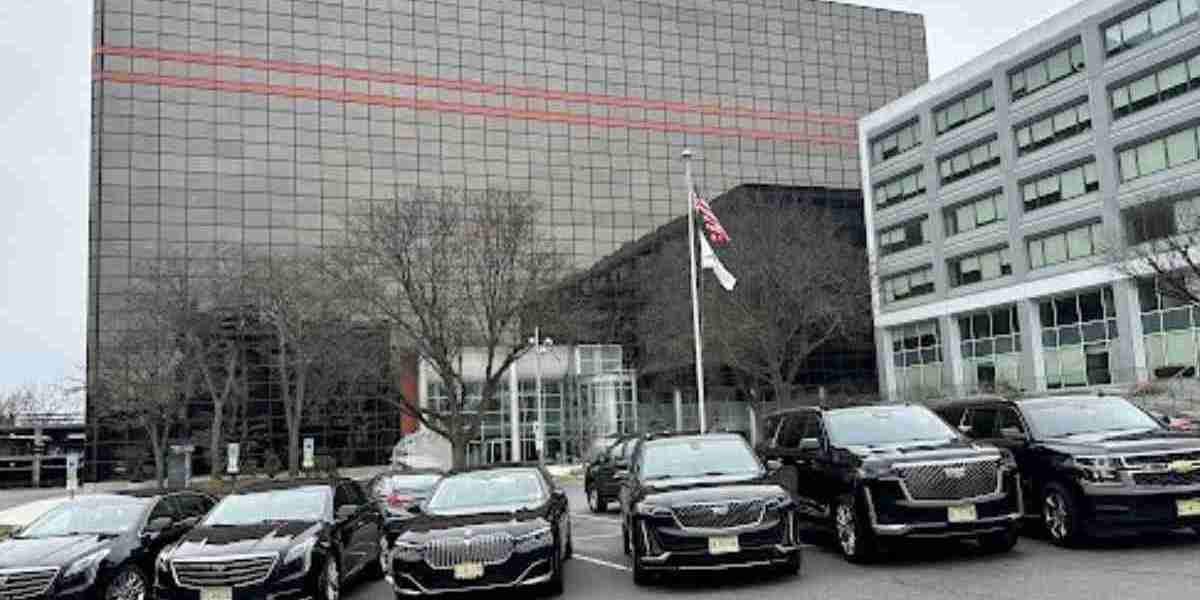Black Car in Teterboro