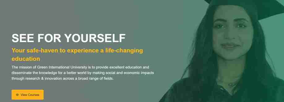 Green International University Cover Image