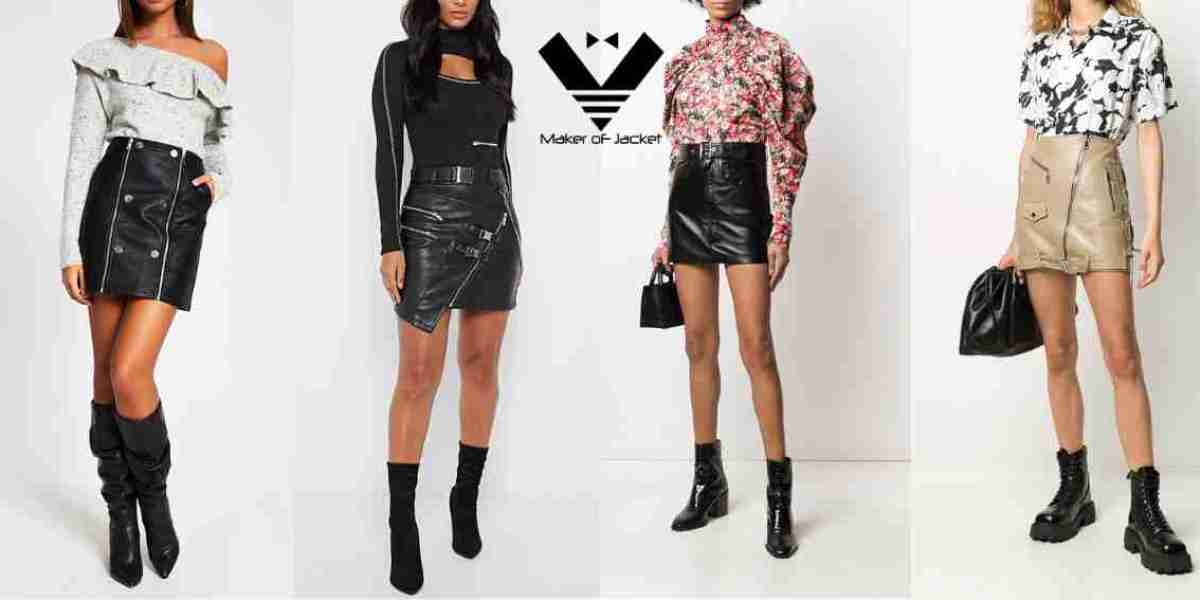 10 Outfit Ideas for a Black Leather Skirt That Turn Heads